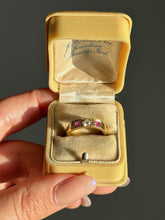 Load image into Gallery viewer, Antique Ruby Diamond Old Cut Band
