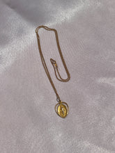 Load image into Gallery viewer, Vintage Mary Heart Necklace 18&quot;

