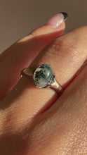 Load and play video in Gallery viewer, Antique Moss Agate Cabochon Ring
