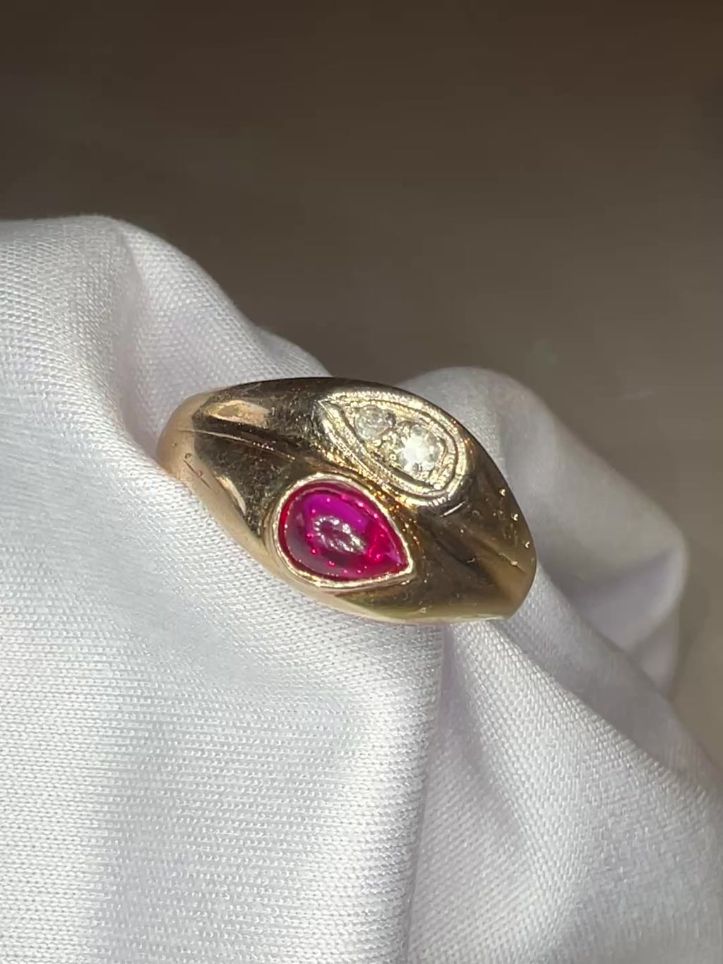 Vintage Double Soprano Ring