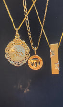 Load and play video in Gallery viewer, Vintage Judaica Two Tone Star of David Mezuzah Necklace
