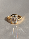 Antique Cushion Bezel Diamond Ring by 23carat