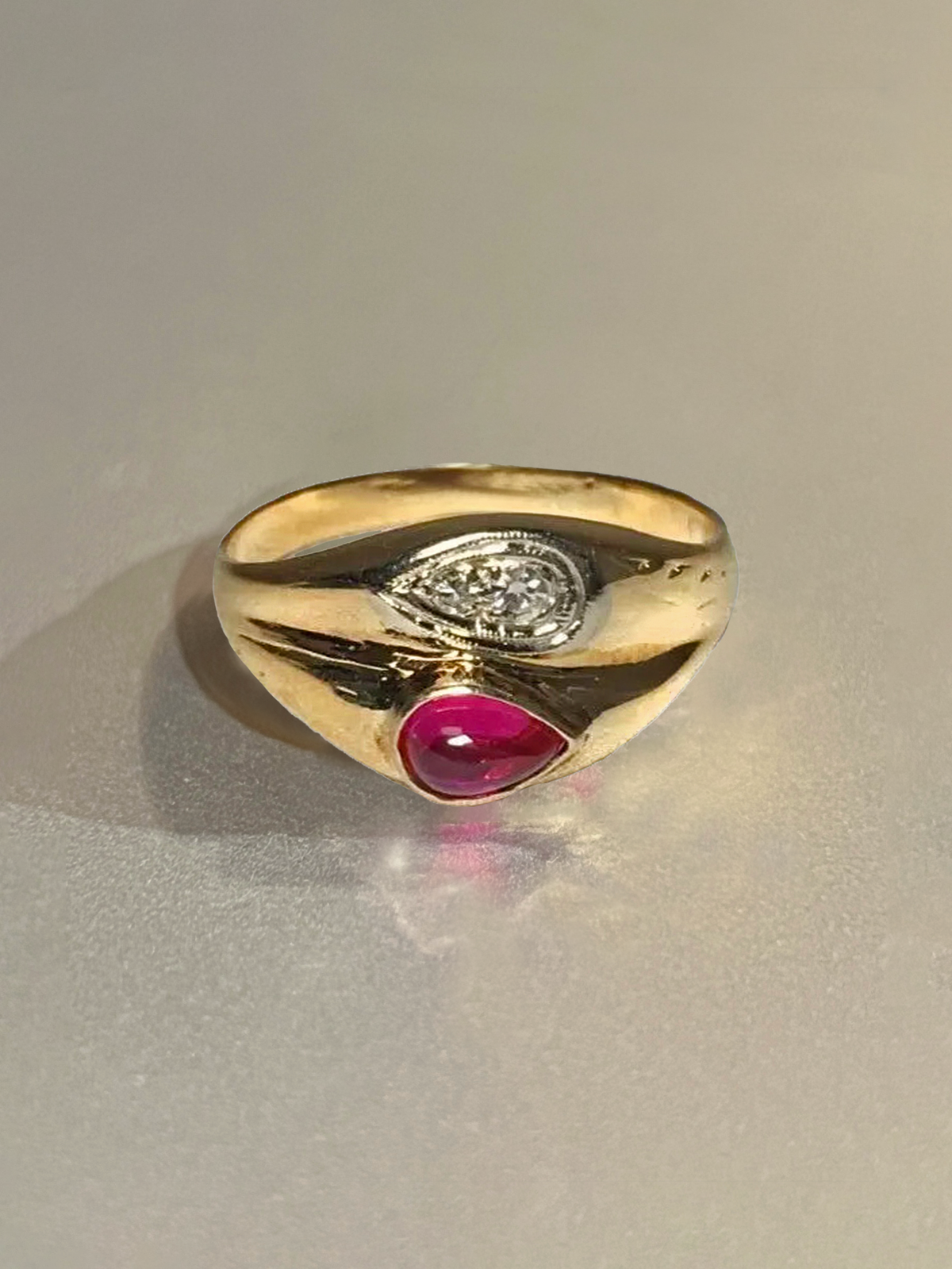 Vintage Double Soprano Ring