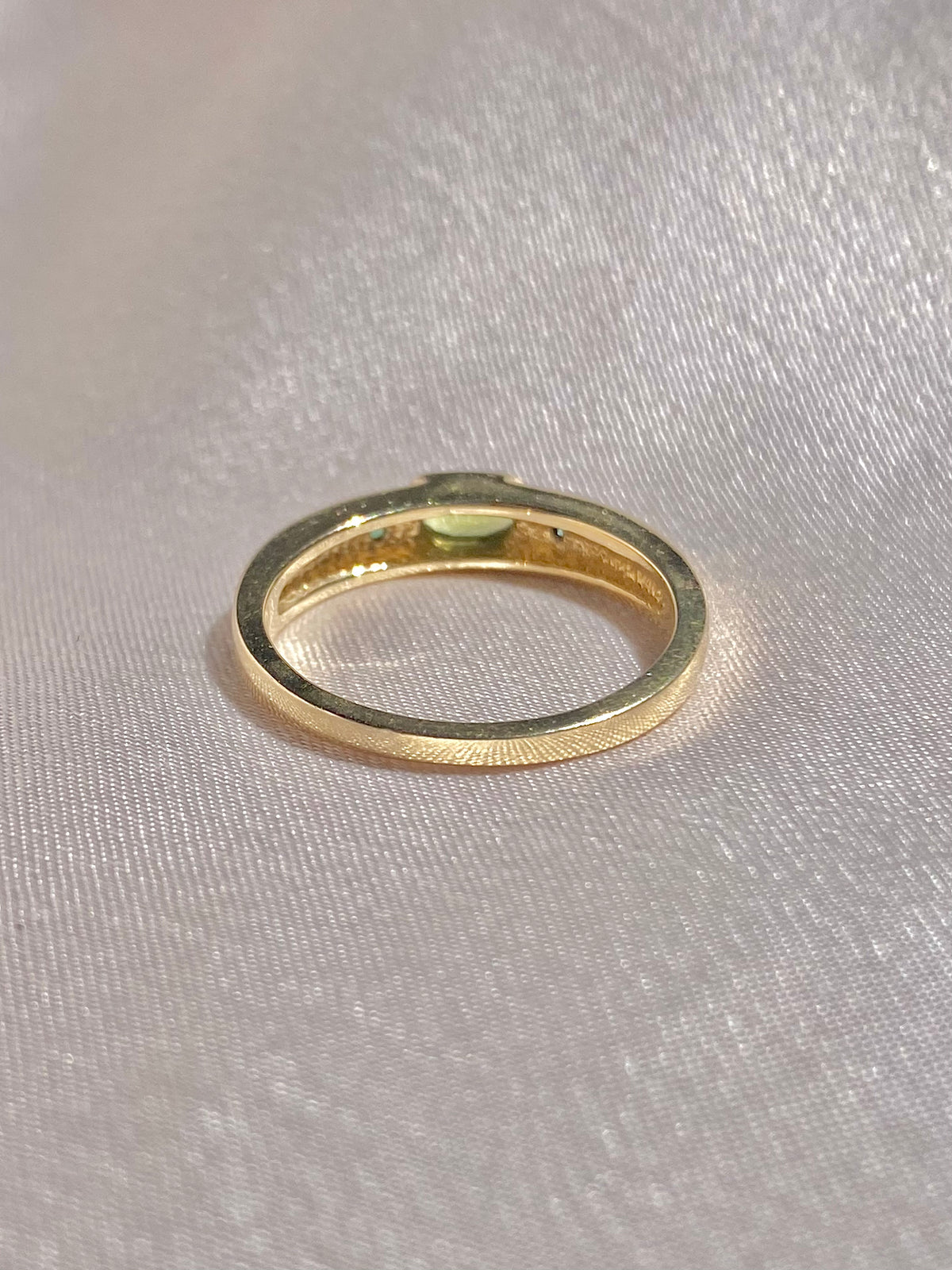 Duo Dot Bezel Ring by 23carat