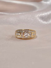 Load image into Gallery viewer, Vintage 14k Baguette Diamond Engagement Ring 1.00ct
