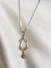 Load image into Gallery viewer, Antique 10k Art Nouveau Diamond Necklace
