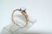 Load image into Gallery viewer, 10k Rose Gold Moonstone Ring
