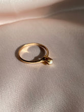 Load image into Gallery viewer, Vintage Pearl Art Deco 10k Gold Claw Ring
