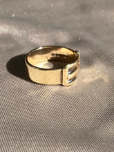 Load image into Gallery viewer, Vintage Belt Buckle 9k Gold Ring
