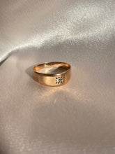 Load image into Gallery viewer, Antique Gypsy Diamond 9k Gold Ring
