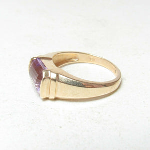 Vintage Lilac Amethyst 10k Gold Ring