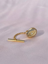 Load image into Gallery viewer, Vintage Mens Gypsy Starburst Cuff Links + Lapel Pin Set
