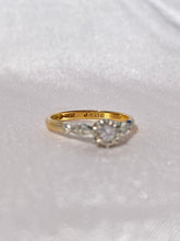 Load image into Gallery viewer, Antique 18k Platinum Solitaire Diamond Ring
