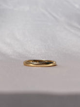 Load image into Gallery viewer, Antique 9k Yellow Gold Band
