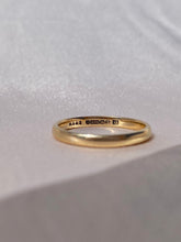 Load image into Gallery viewer, Antique 9k Yellow Gold Band
