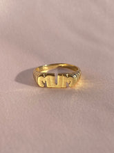 Load image into Gallery viewer, Vintage 9k MUM Mom Ring
