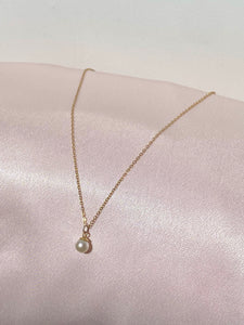 Vintage 9k Pearl Necklace