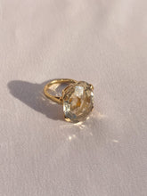 Load image into Gallery viewer, Vintage 9k Oval Smokey Quartz Ring
