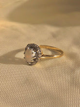 Load image into Gallery viewer, Vintage 9k Opal Diamond Cluster Halo Ring
