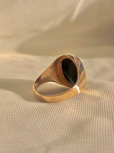 Load image into Gallery viewer, Vintage 9k Onyx Large Signet Ring
