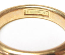 Load image into Gallery viewer, Vintage 14k Milor Italy Round Band
