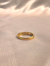 Load image into Gallery viewer, Vintage 14k Gold Channel Diamond Band
