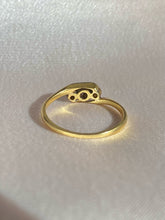 Load image into Gallery viewer, Antique 18k Platinum Crossover Old European Diamond Ring
