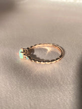 Load image into Gallery viewer, Vintage 14k Opal Diamond Drop Ring

