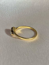 Load image into Gallery viewer, Antique 18k Platinum Crossover Old European Diamond Ring
