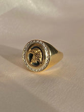 Load image into Gallery viewer, Vintage 14k Onyx Eagle Signet Ring
