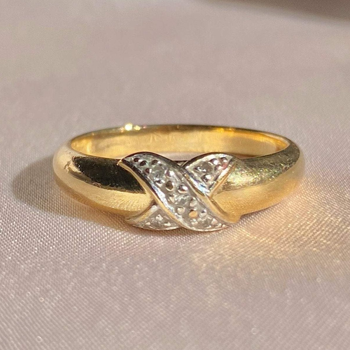 Vintage 9k Diamond X Band 1994