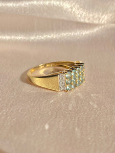 Vintage 14k Alexandrite Diamond Ring