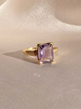 Load image into Gallery viewer, Antique 10k Amethyst Ring by OB 1920s
