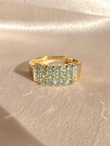 Vintage 14k Alexandrite Diamond Ring