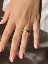 Load image into Gallery viewer, Vintage 14k Diamond Tiered Ring
