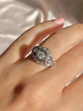 Load image into Gallery viewer, Antique 18k Diamond Art Deco Engagement Ring 1.32 ctw
