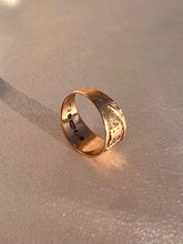 Load image into Gallery viewer, Antique 14k Rose Gold Mizpah Ring 1866

