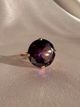 Load image into Gallery viewer, Vintage 14k Rose Gold Amethyst Cocktail Ring
