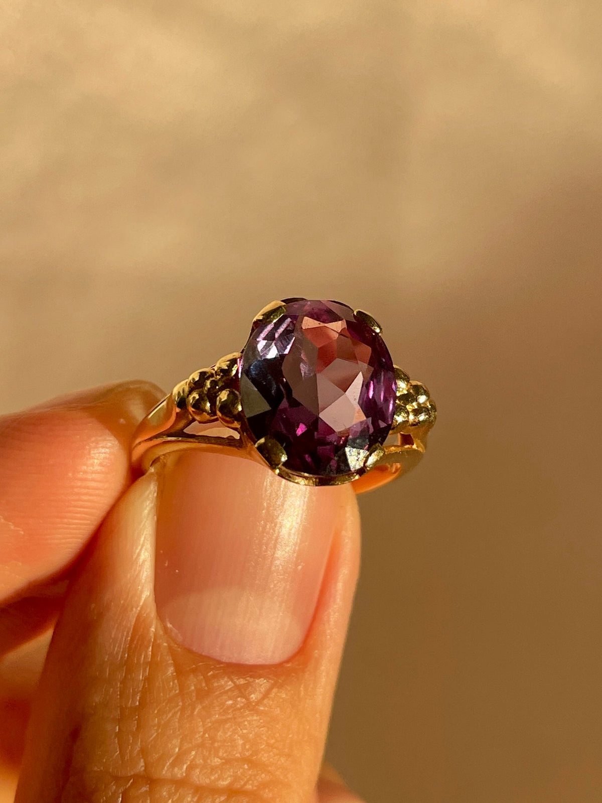 Vintage 14k Ametrine Ring