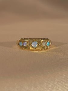 Antique 9k Opal Ring 1903