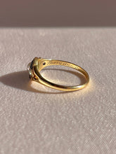Load image into Gallery viewer, Antique Pearl Enamel Mourning Ring 1864
