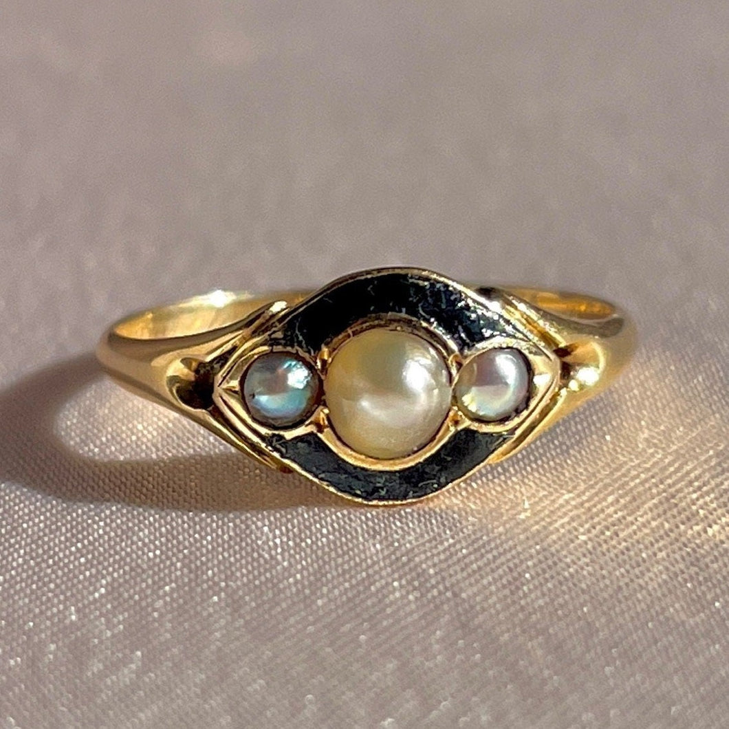 Art Deco pearl ring – Maison Mohs
