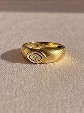 Load image into Gallery viewer, Vintage 9k Diamond Eye Ring 2000
