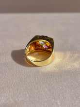 Load image into Gallery viewer, Vintage 14k Rainbow Gemstone Diamond Dress Ring
