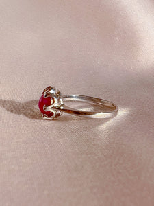 Vintage 10k Star Ruby Belcher Ring