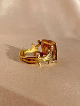Load image into Gallery viewer, Antique Enamel Mourning Memory Ring
