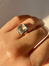Load image into Gallery viewer, Antique Aquamarine Ornate Ring
