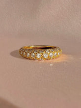 Load image into Gallery viewer, Vintage 18k Diamond Pavé Band 1.00ctw
