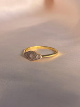 Load image into Gallery viewer, Antique 18k + Platinum Diamond Art Deco Ring
