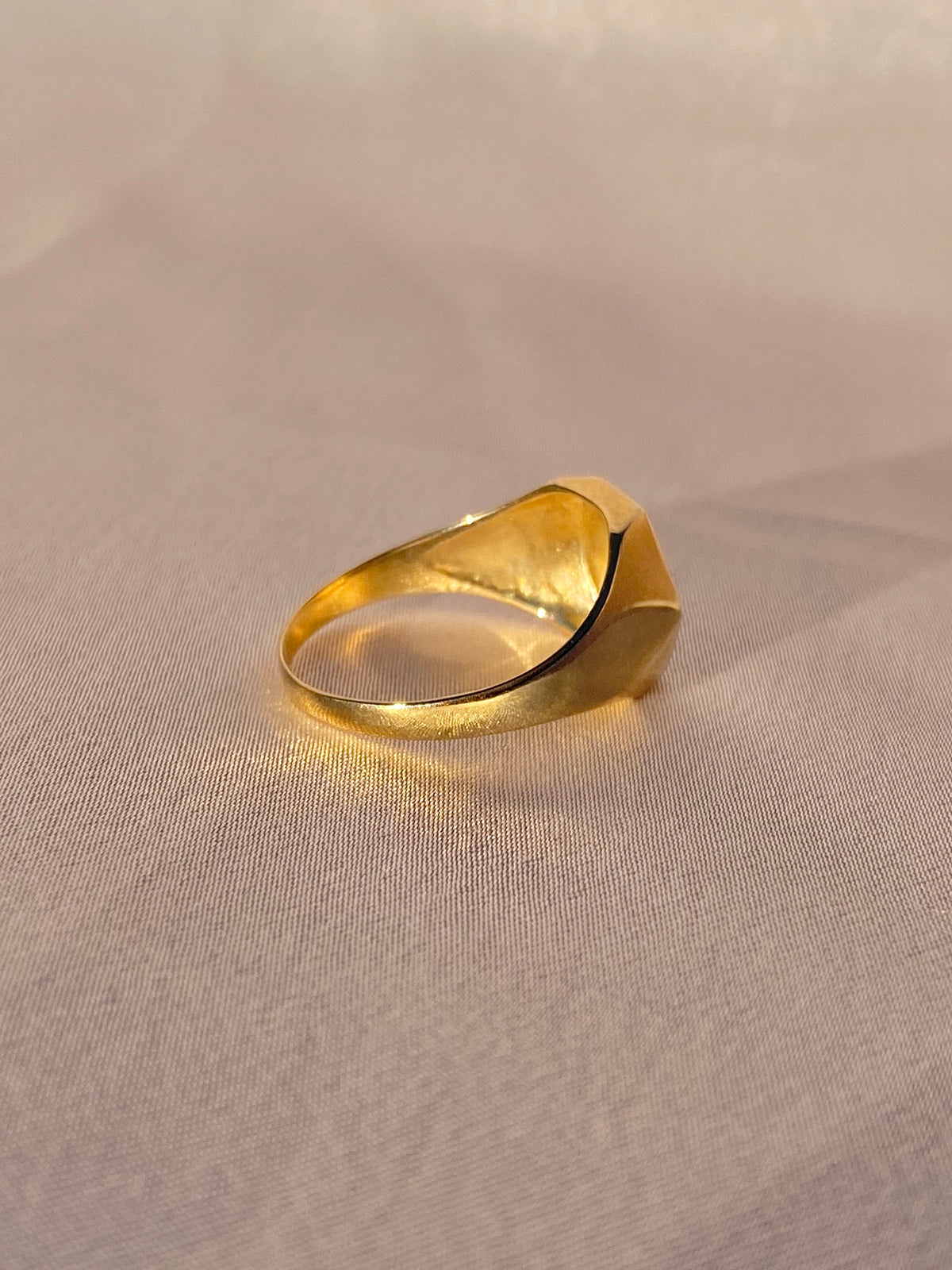 Vintage Geometric Signet Ring